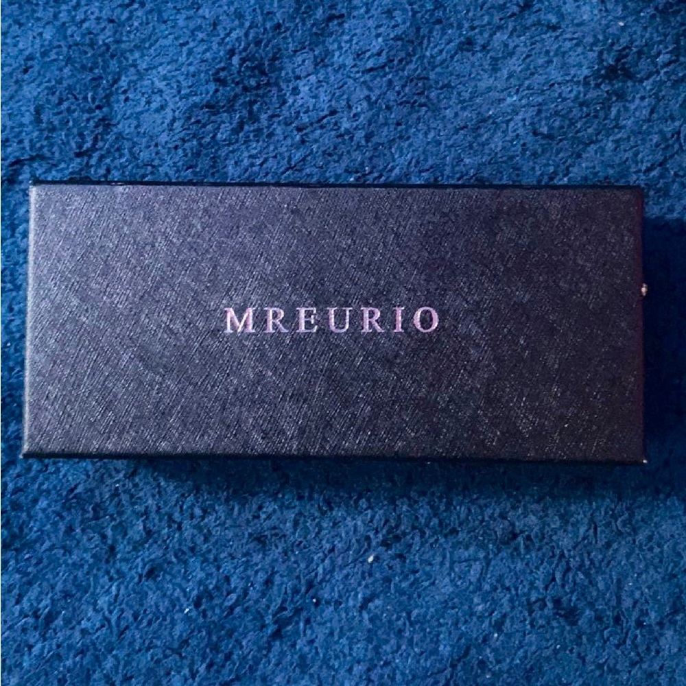 MREURIO Rose gold and Brown leather Watch